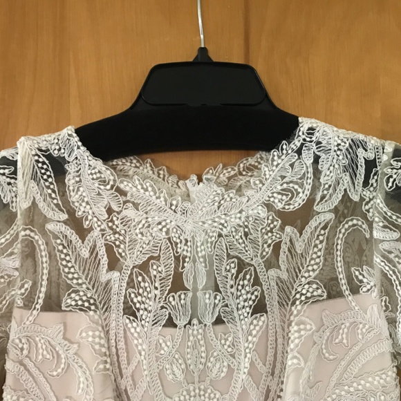 Tadashi Shoji Lace Wedding Gown NWT - Picture 10 of 12